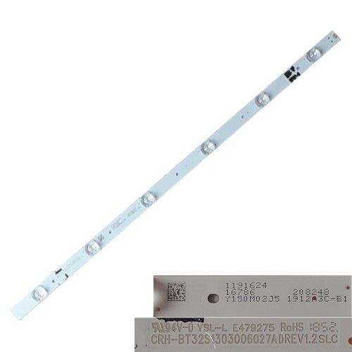 Tira 6 leds 94V-0 YSL-L E479275 CRH-BT32S1303006027A HISENSE H32A5600 (SWAP)