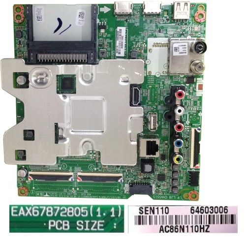 Placa Main EAX67872805(1.1) SEN110 , LG 49UK6300PLB