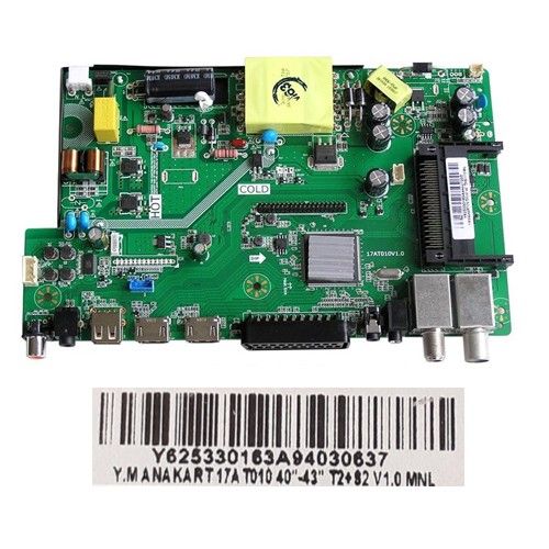 Placa Main 17AT010V1.0, Y625330163A94030637 NIBELS NB40DIL010/0206