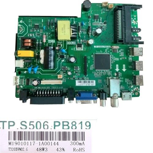 Placa Main TP.S506.PB819, M19010117-1A00144 NEVIR NVR-7428-32RD-N