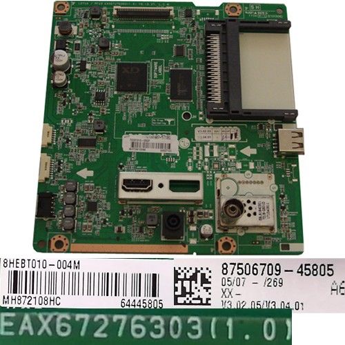 Placa Main EAX67276303 (1.0), LG 24MT49VF-PZ