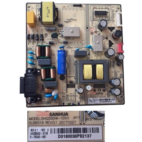 Fuente de Alimentación SHG55041-101H,DLBB518 REV:0.1 SHG5504102-101HB NEVIR NVR-9000-434K2S-SM