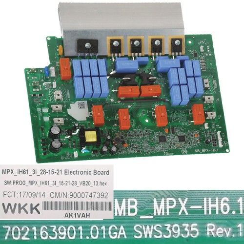 Módulo Electronico MB_MPX-IH6.1, 702163901.01GA SWS3935 Rev. 1, Bosch PIL631B18E/01