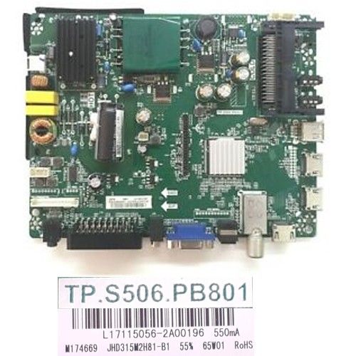 Placa Main TP.S506.PB801, L17115056-2A00196 HISENSE H32N2100C