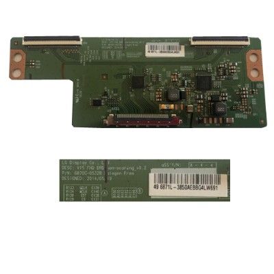 Placa TCon LG 6870C-0532B 49-6871L-3850AEBBG4LW691 V15 FHD DRD non-scaning v0.2