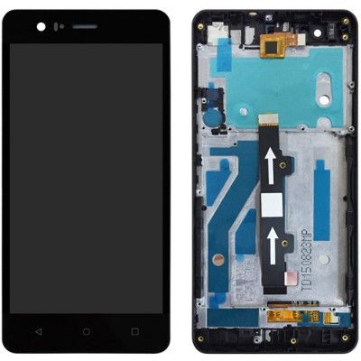 Pantalla Completa, Original y Nueva BQ aquaris M5 FHD Negra