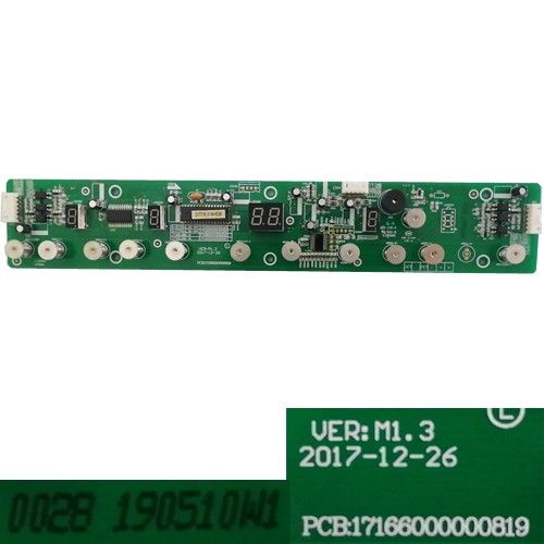 Módulo Electronico Mandos PCB:17166000000819, 0028 190510W1, Mepamsa 2 IT MD 630 g