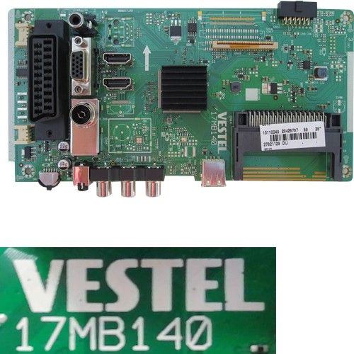 Placa Main VESTEL 17MB140, Telefunken TE32472S27TXD