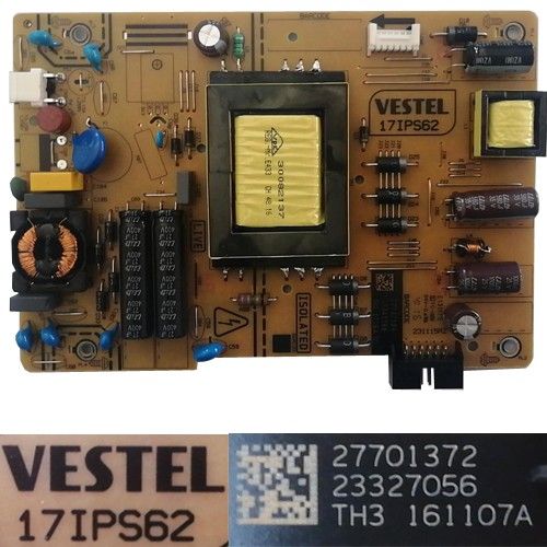 Fuente Alimentación Vestel 17IPS62, 23327056, Telefunken TE32278B35TXD