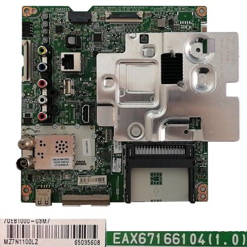 Placa Main EAX67166104(1.0), 70EBT000-03M7, LG 65UJ620V