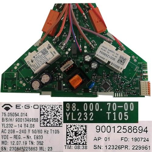 Módulo Electronico 98.000.70-00, 9001349858, 75.05054.014, 9001258694, Balay 3EB720LR/03