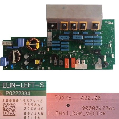 Módulo Electronico ELIN-LEFT-S, 9000747364, L_IH61_DOM_VECTOR, Siemens EH375MV17E/01