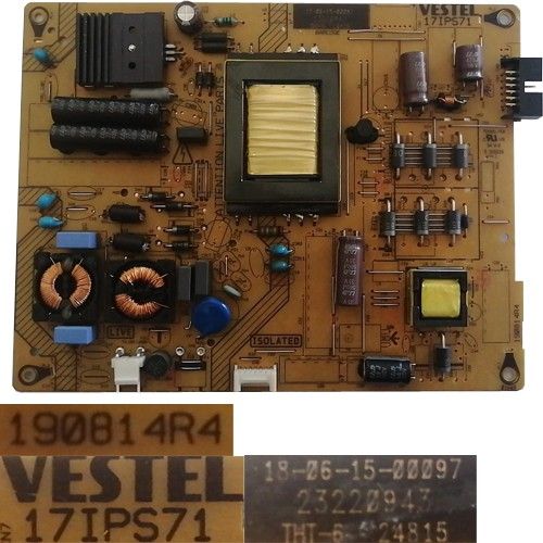 Fuente Alimentación SVestel 17IPS71, 190814R4, 23220943, Dikom DK32280B301C10D