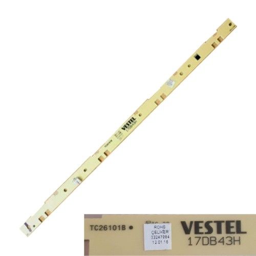 Tira conexion Leds Vestel 17DB43H, TC26101B HITACHI 43HB6W62I
