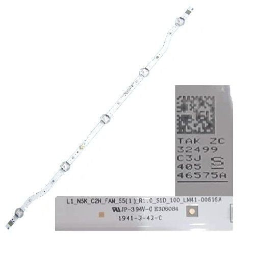 Tira 5 Leds LM41-00616A, E306084 Samsung UE32N4302AK BN96-46575A, 46575A