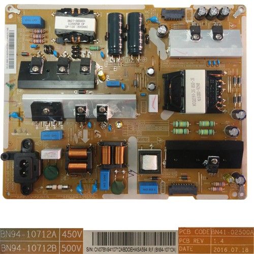 Fuente Alimentación BN94-10712A, BN41-02500A, Rev. 1.4, Samsung UE55KU6000W