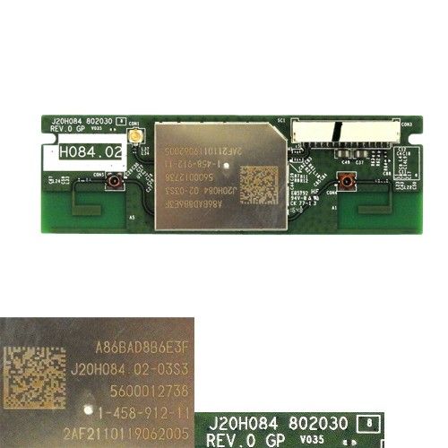 Modulo Wireless/Wifi 1-458-912-11, J20H084 REV.0, SONY KD-49XF8096