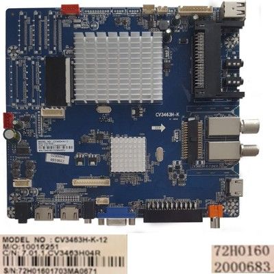 Placa Main Nevir CV3463H-K-12 (72H0160) PR170121A32S-689 Nevir NVR-7605-55S-4K-N