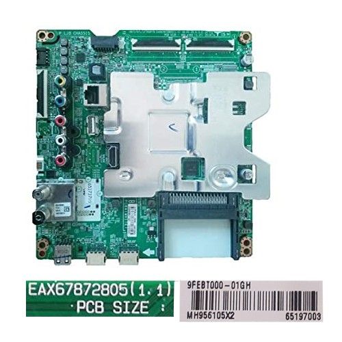 Placa Main LG EAX67872805(1.1), 9FEBT000-01GH 43UK63OOPLB