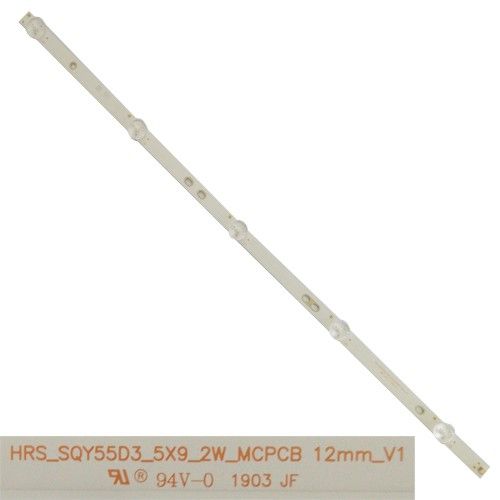 Tira 5 Leds HRS_SQY55D3_5X9_2W_MCPCB, TD Systems K55DLY8US