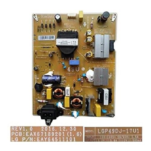Fuente Alimentación EAX67189201(1.6), LGP49DJ-17U1 LG 43LK5900PLA