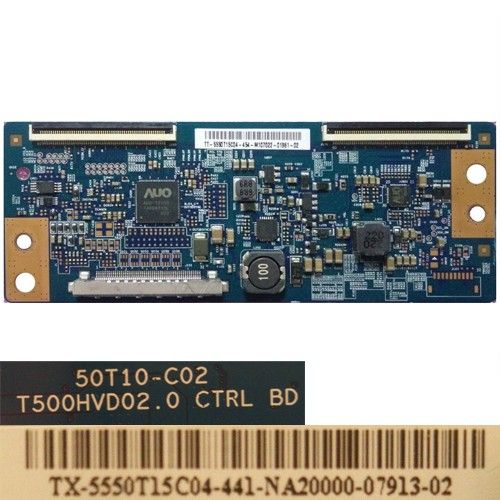 Placa T-Con 50T10-C02, T500HVD02.0 CTRL BD, TX-5550T15C04, Telefunken TE50275S20F1T10D