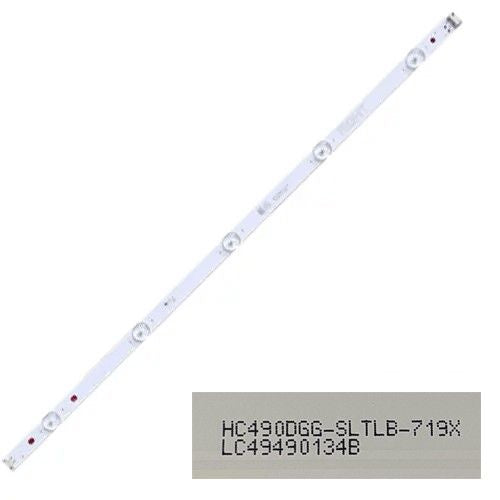 Tira 5 leds HC490DGG-SLTLB LC49490134B RIGHT LG 49UM7100PLB SWAP/ DE DESMONTAJE