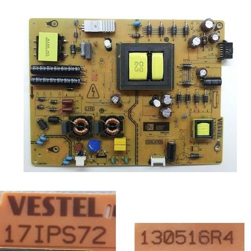 Fuente Alimentación Vestel 17IPS72, 130516R4, 23395817, Hitachi 50HK5W64I