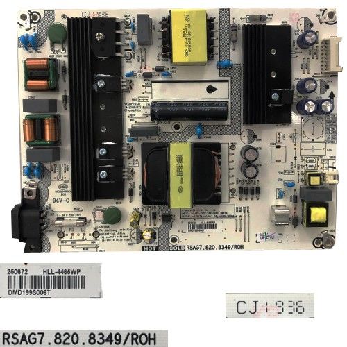 Fuente Alimentación RSAG7.820.8349/ROH, HISENSE H43B7520