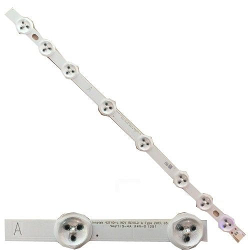 Tira 8 leds 42FHD-L NDV REV0.2 A Type, Telefunken TE42182N25F1C10D