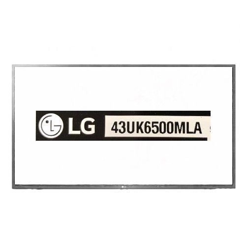 Marco Frontal gris LG 43UK6500MLA NUEVO