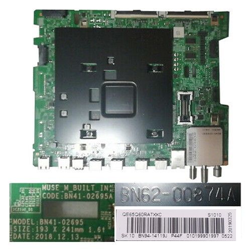 Placa Main BN41-02695, BN94-14119J, SAMSUNG QE65Q60RAT