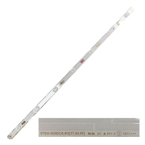 Tira 7 Leds Samsung UE58MU6125K, V7DU-580DCA-R0