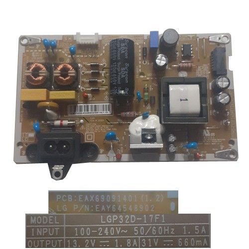 Fuente Alimentación EAX69091401(1.2) LGP32D-17F1 LG 32LM630BPLA