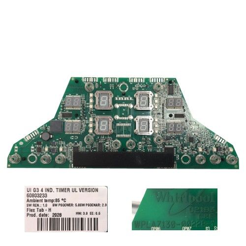 Módulo Electrónico Vitrocerámica TEKA IR 8430 VR 01, 60803233, C2193, WPLAZ130-00228-1