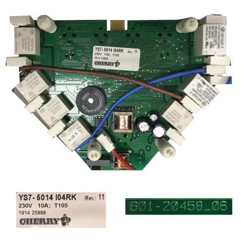 Módulo Electronico Vitro BEKO H 64402 E, 601-20458_06, YS7-5014 I04RK swap usado