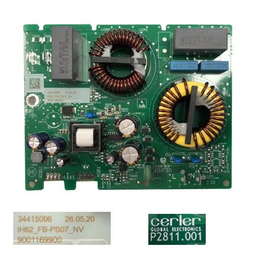 Módulo Electronico 9001169900 Vitro Siemens EH779FDC1E/04, IH62_FB-PS07_NV