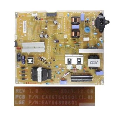 Fuente de Alimentacion EAX67645501(1.8) EAY64808601, LG 49SK8000PLB