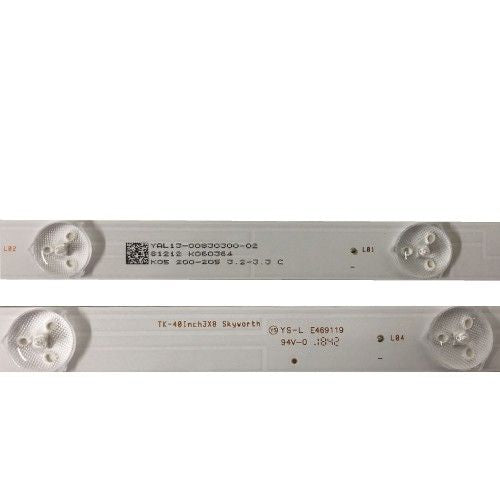 Tira 8 LED NEVIR NVR-7706-40FHD2S TK-40Inch3X8 YS-L YAL13-00830300-02