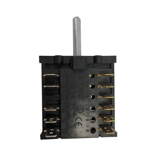 Conmutador 6 pines Horno Cata MD 6106 X, ZX-856 , 16(5)A.250VAC.T150 3E4