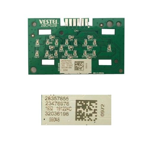 Módulo Electrónico Display Daewoo DWD-FV820T1, 28357855, 23476976, 191224C