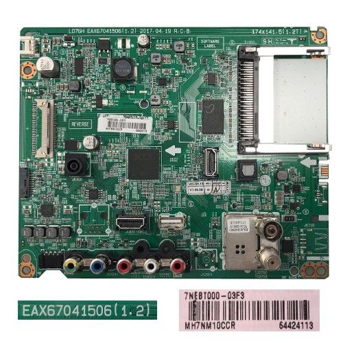 Placa Main LG 43LJ515V EAX67041506(1.2) 7NEBT000
