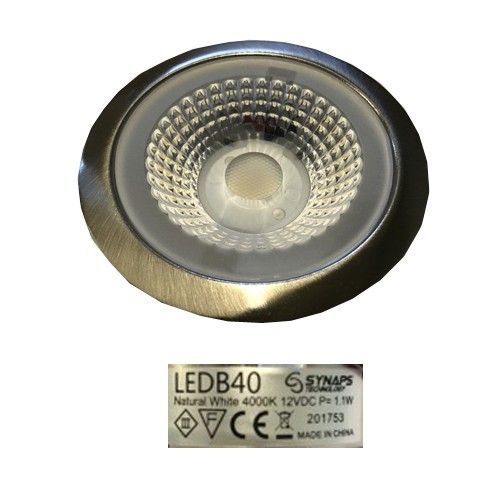 Foco Luz led Campana MEPAMSA DISPLAY 305.0545.463, LEDB40 4000K 1.1W SWAP