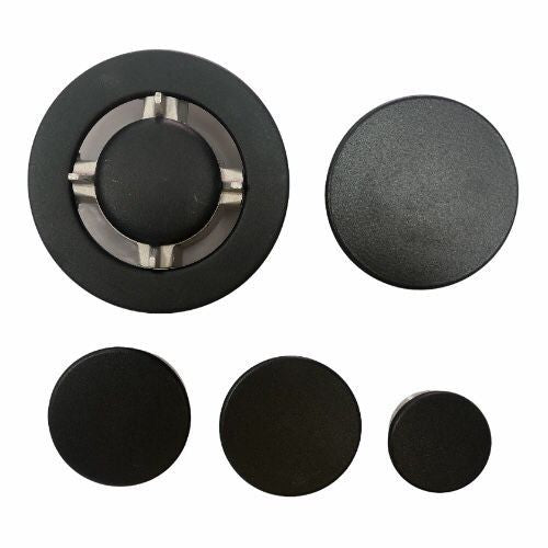Kit 5 Quemadores + Bases Superiores Cata L 705 CI/A