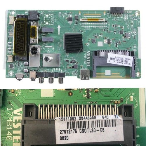 Placa Main Telefunken TE22472S27ZXG, 23443936, swap / usada