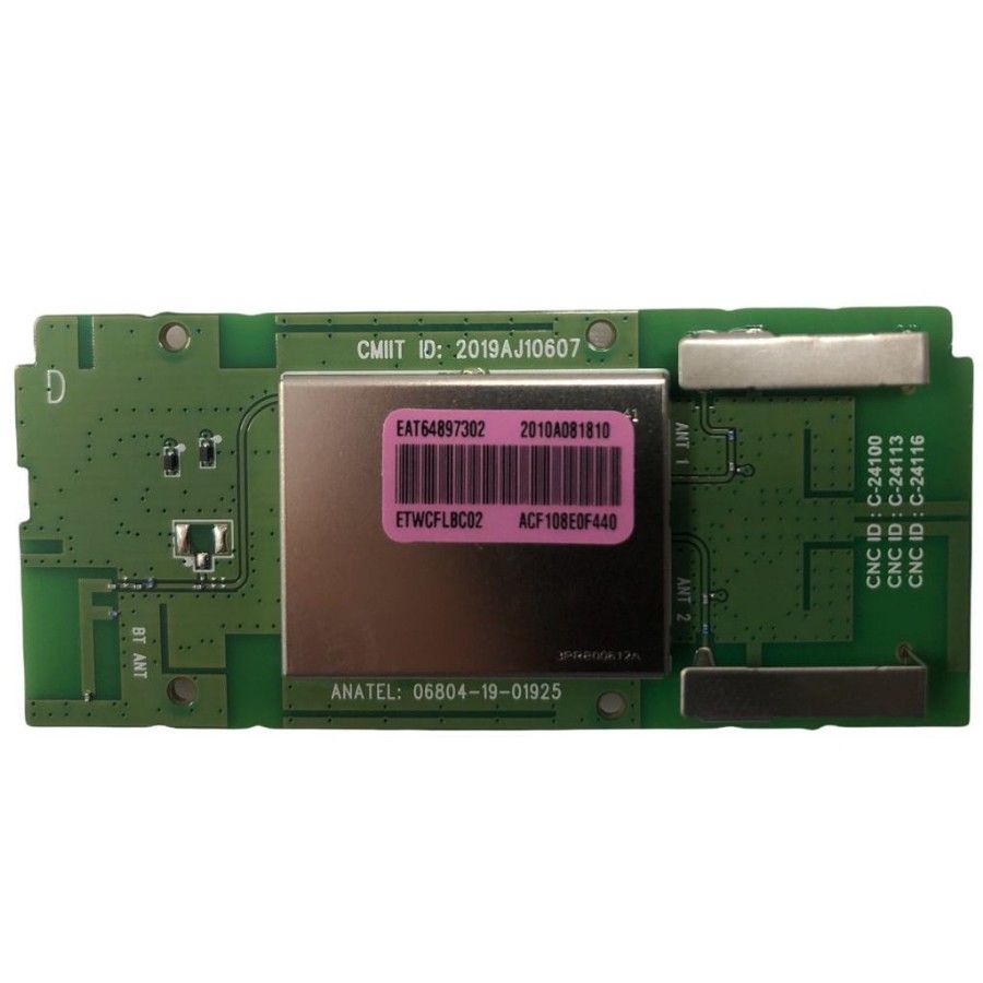 Modulo Wireless / Wifi EAT64897302, LGSBWAC02, LG 49UN71006LB