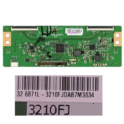 Placa TCon TOSHIBA 32L3863DG 326871-3210FJDA87M3034