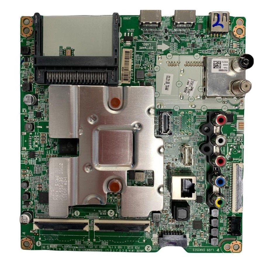Placa Main LG 43UN74006LB EAX69083603(1.0) conectores interiores grandes