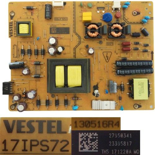 Fuente Alimentación Vestel 17IPS72, Hitachi 55HK6000, 23395729