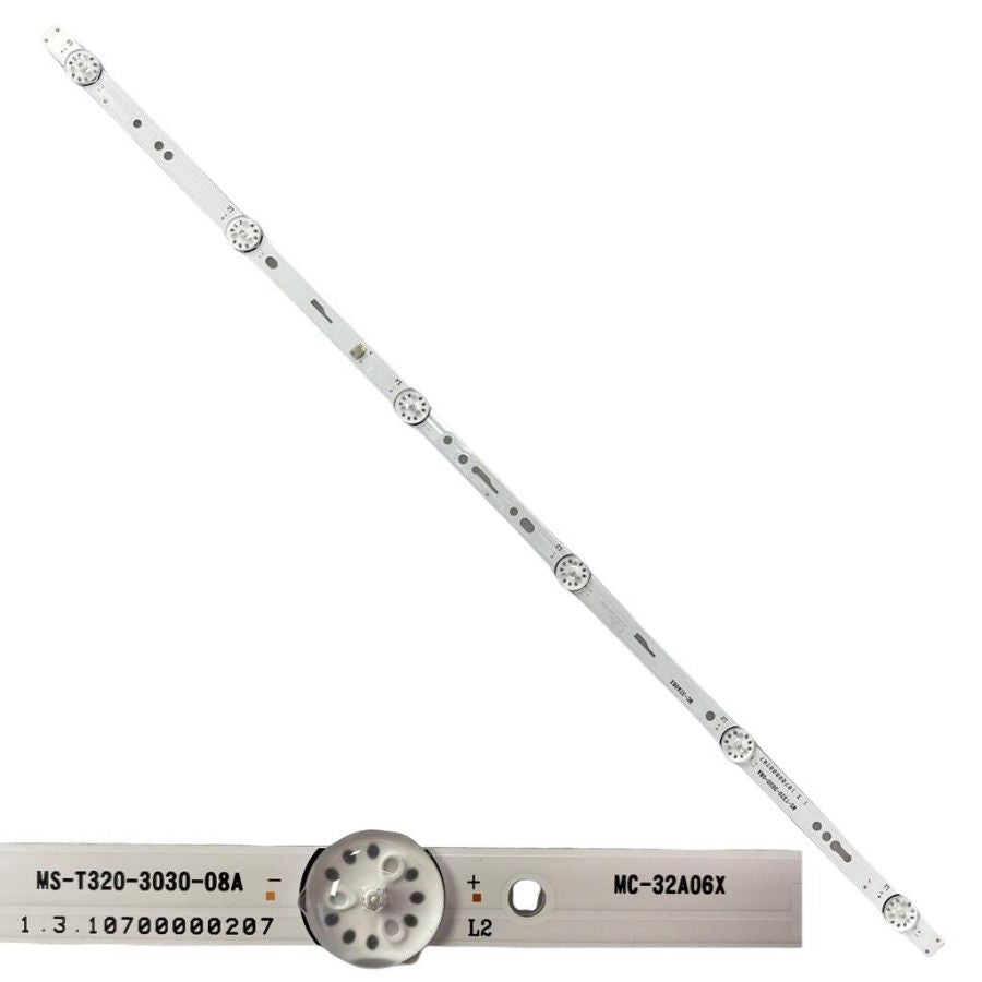 Tira 6 LED TD SYSTEMS K32DLG12HS MS-T320-3030-08A MC-32A06X 1.3.10700000207